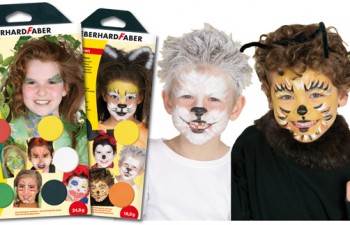El Halloween más divertido con la pintura facial Eberhard Faber