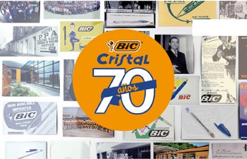 BIC celebra el 70 aniversario de su icónico BIC® Cristal