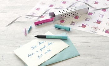 Fountain Pen Grip 2010 Trend turquoise
