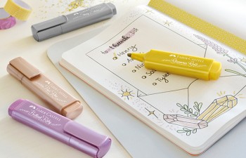 Destaca tus ideas: Textliner metálicos para toques brillantes