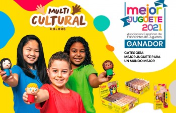 Plastilina Multicultural Colors de JOVI, premiada como ‘Mejor juguete para un mundo mejor 2021′