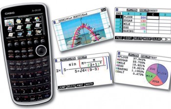 Calculadora gráfica Casio fx-CG20 con pantalla LCD en color de alta resolución